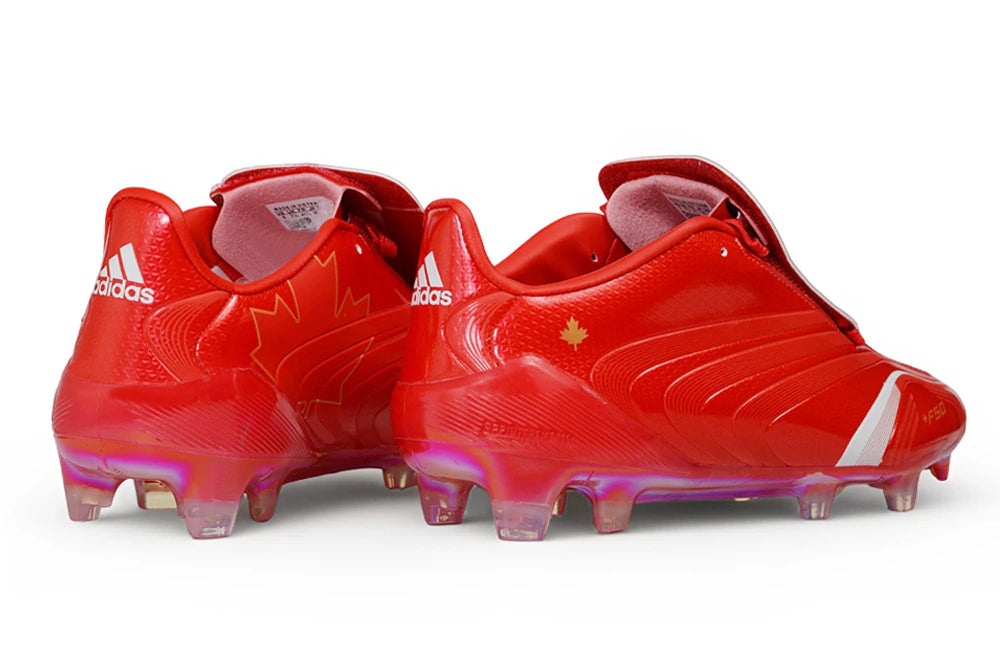 Chuteira Adidas TUNit F50 Elite FG - Vermelho