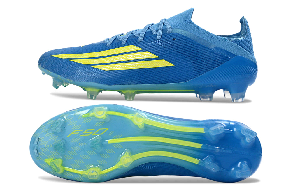 Chuteira Adidas F50 X Campo - Azul