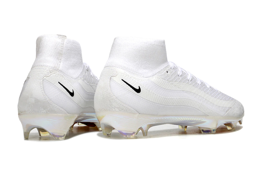 Chuteira Nike Air Zoom Mercurial Superfly 10 Elite Campo - Branco
