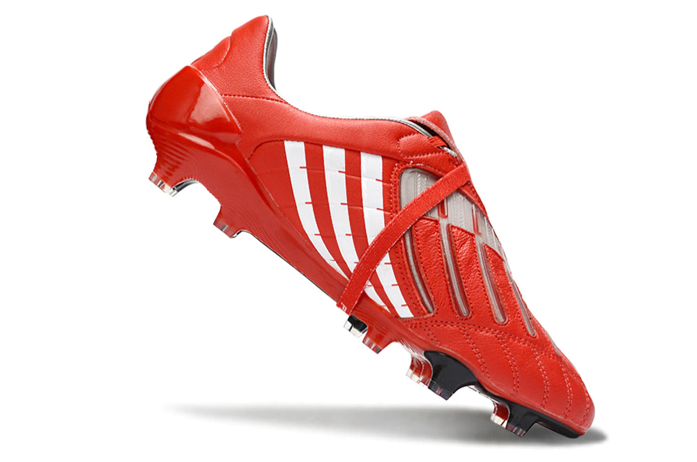 Chuteira Adidas Predator Accelerator FG - Vermelho
