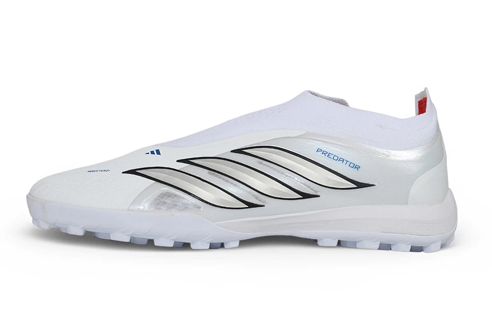 Chuteira Adidas Predator 26 Laceless TF - Branco