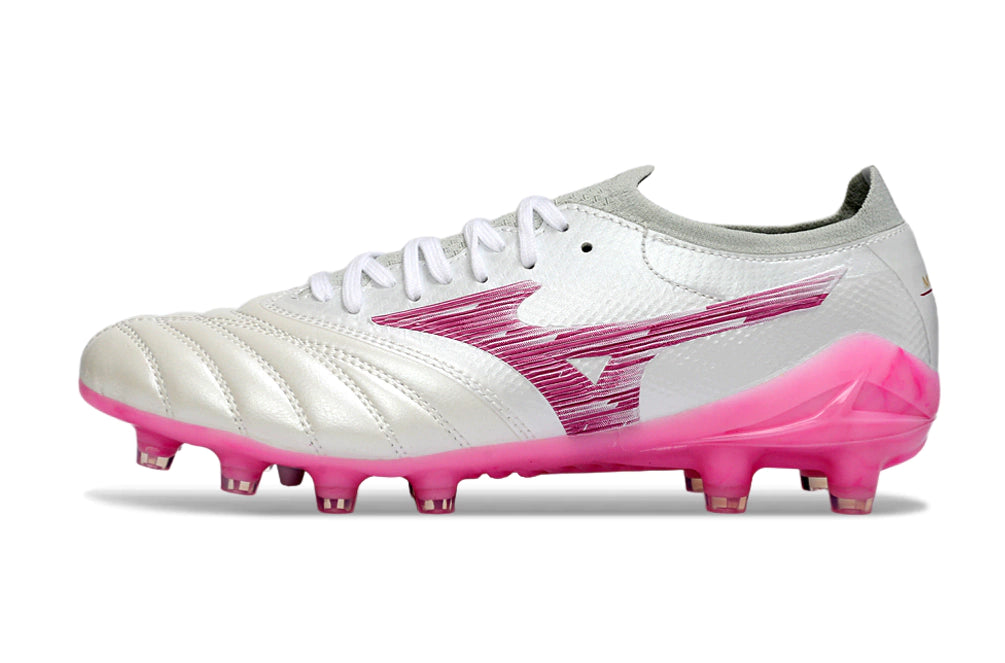 Chuteira Mizuno Morelia Neo 4 Campo - Rosa