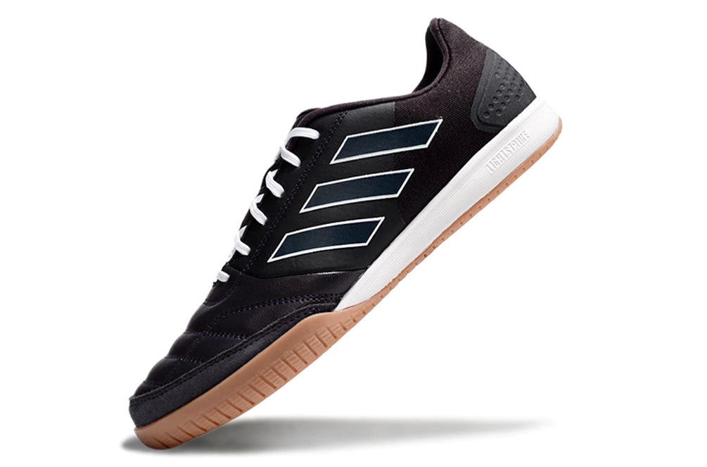 Chuteira Adidas Top Sala Futsal - Preto/Branco/Bege