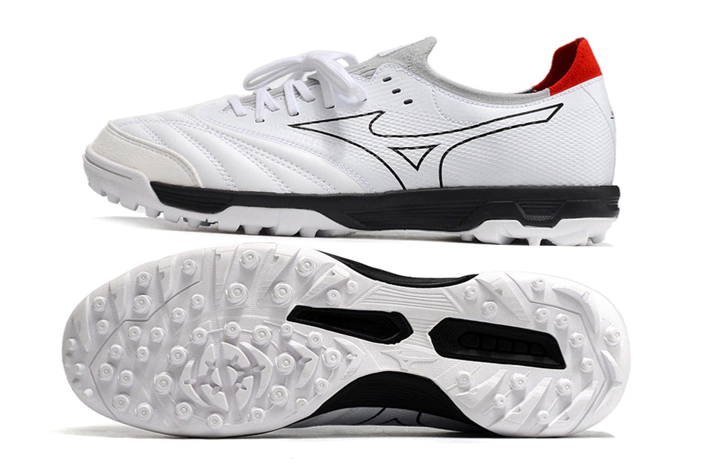 Chuteira Miuzno Morelia Neo Sala β Society - Branco/Preto