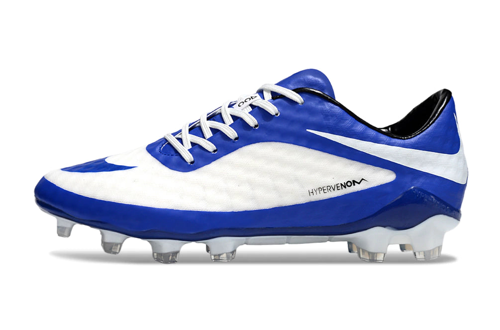 Chuteira Nike Hypervenom Phantom FG - Azul/Branco