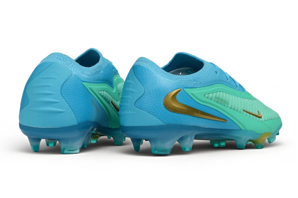 Chuteira Campo NIKE Phantom 6 Elite FG - Azul/Verde