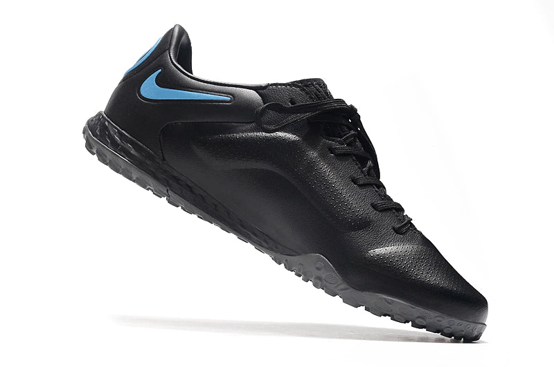 Chuteira Nike Tiempo 9 Pro Society - Preto/Azul/Dourado