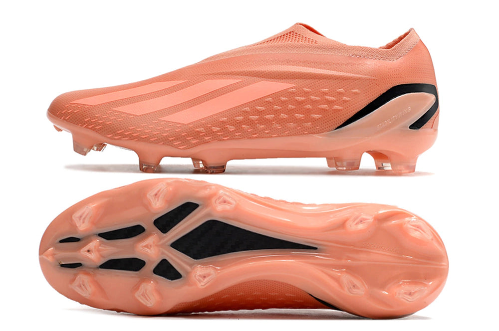 Chuteira Adidas X Speedportal+ FG - Rose
