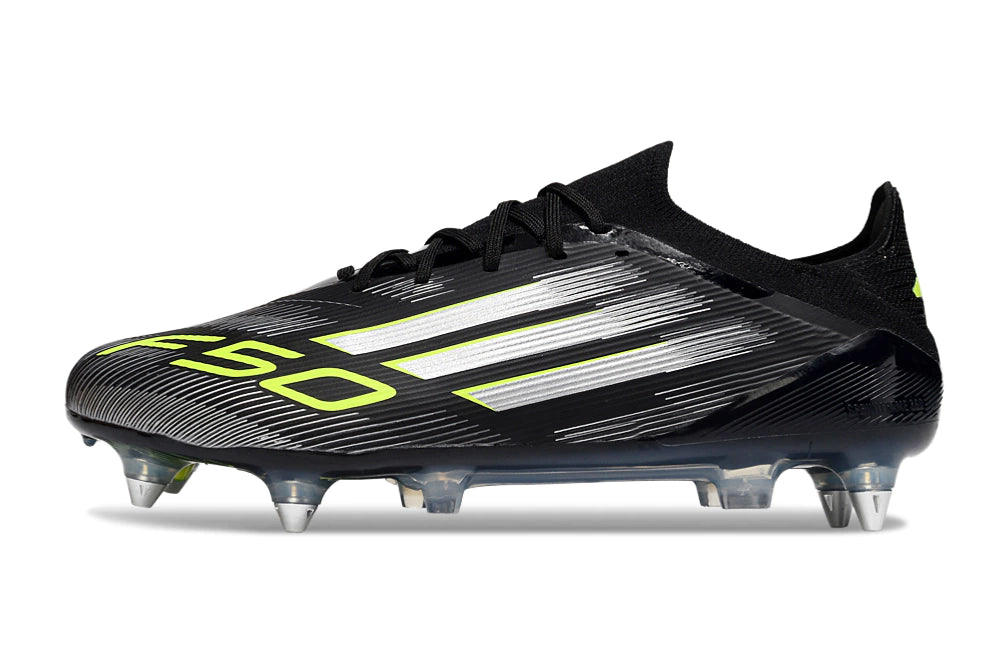 Chuteira Adidas F50 X Campo SG - Preto/Verde