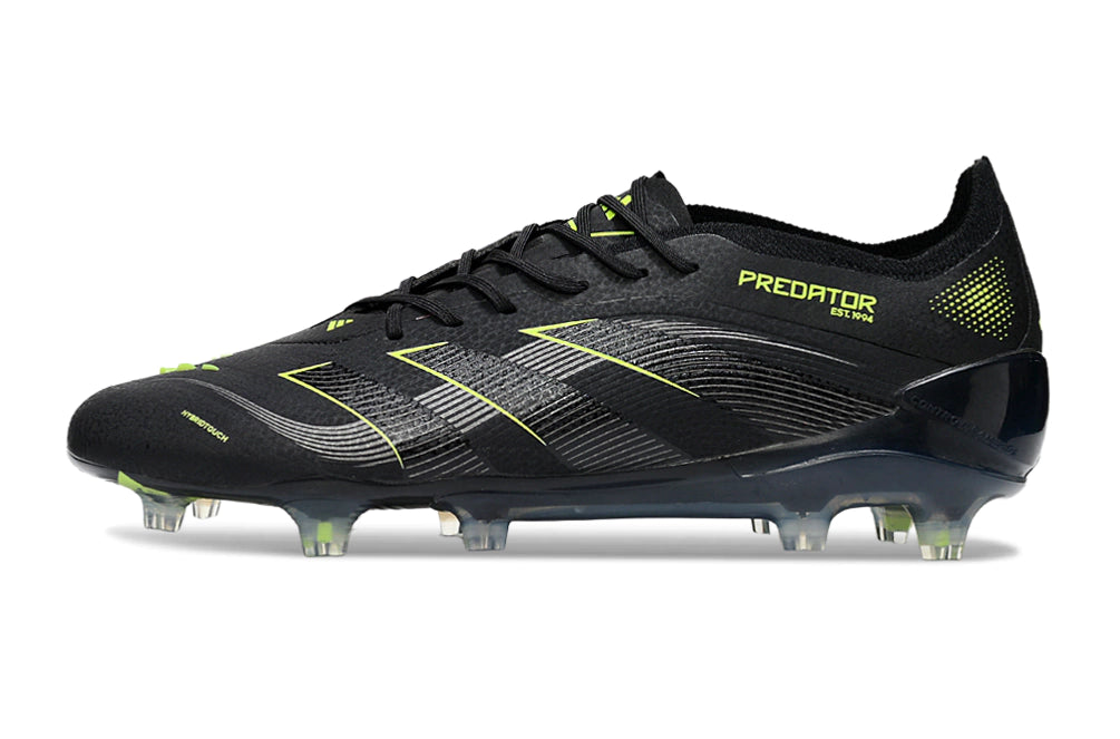 Chuteira Adidas Predator Elite 25 Campo FG - Preto/Verde