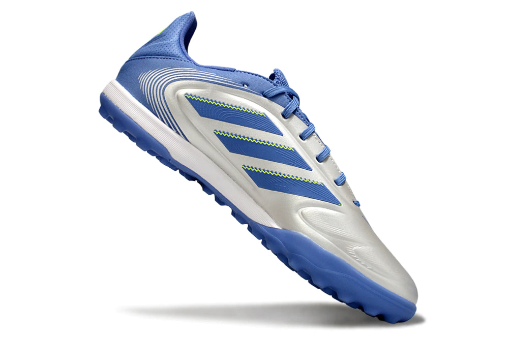 Chuteira Adidas Copa Pure 3 Society - Cinza/Azul