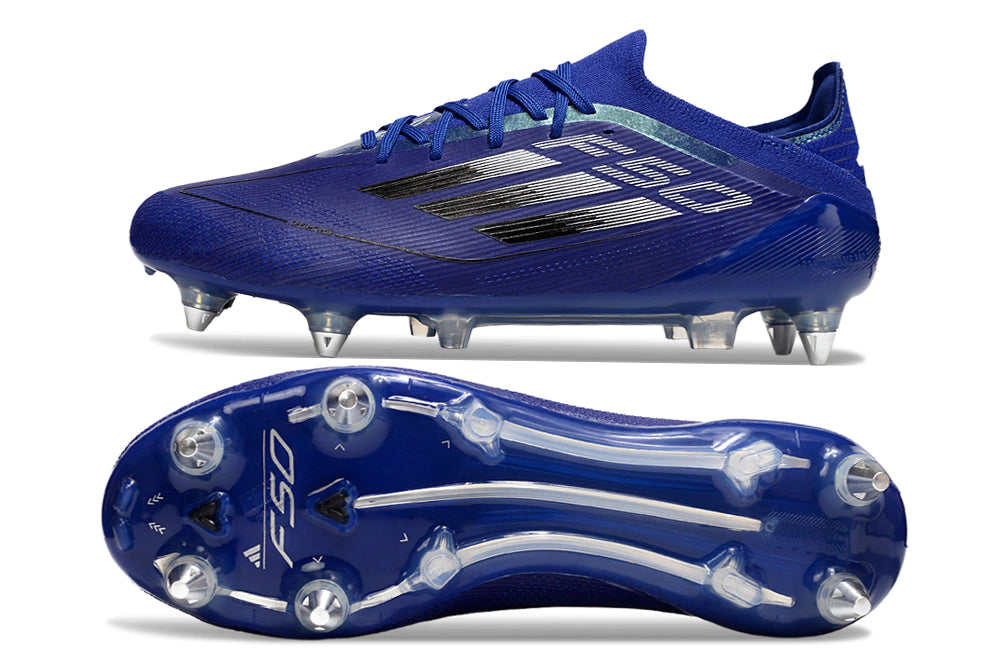 Chuteira Adidas F50 X Campo SG - Azul