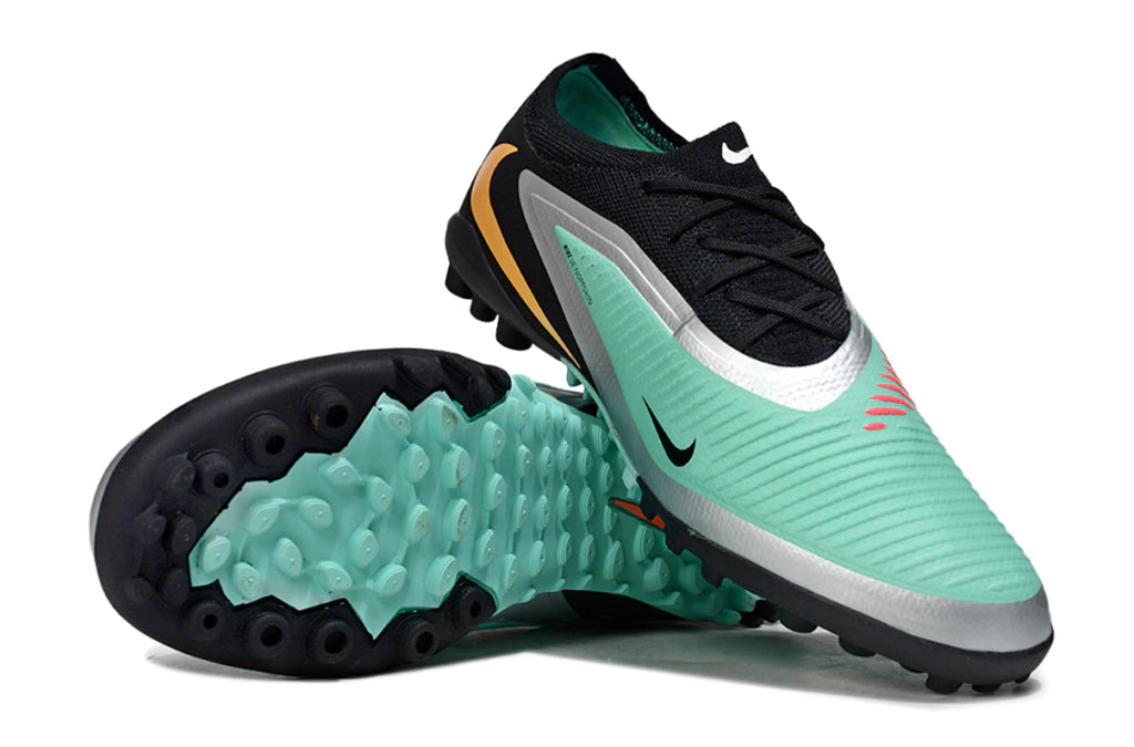 Chuteira Nike Phantom ReactX 6 Pro Society TF - Preto/Verde