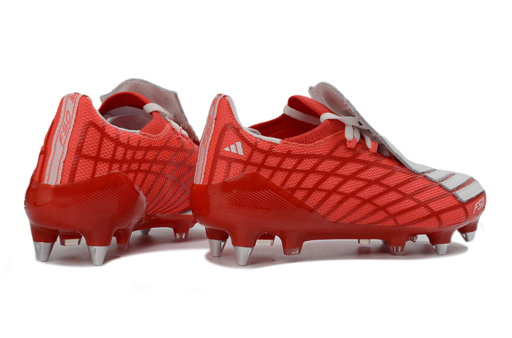Chuteira Adidas F50 Spider SG - Vermelho