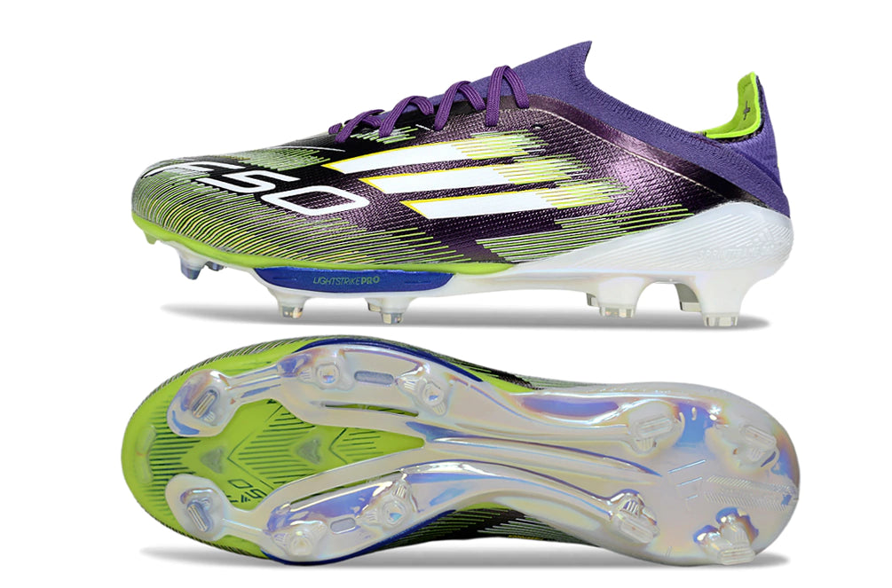 Chuteira Adidas F50.1 Elite Campo - Roxo/Verde