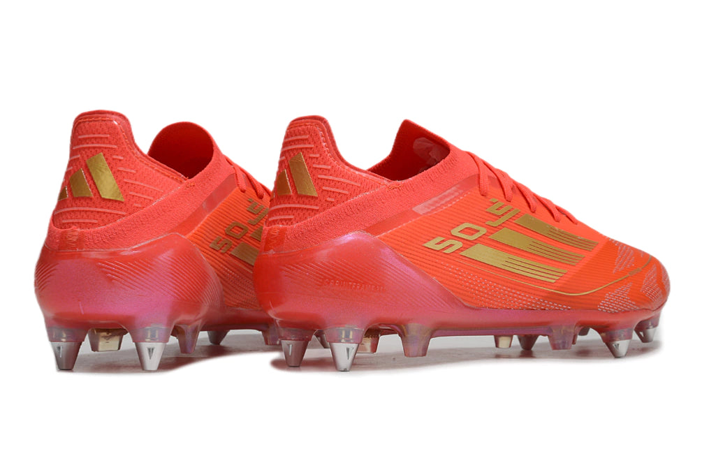 Chuteira Adidas F50 X Campo SG - Laranja/Dourado