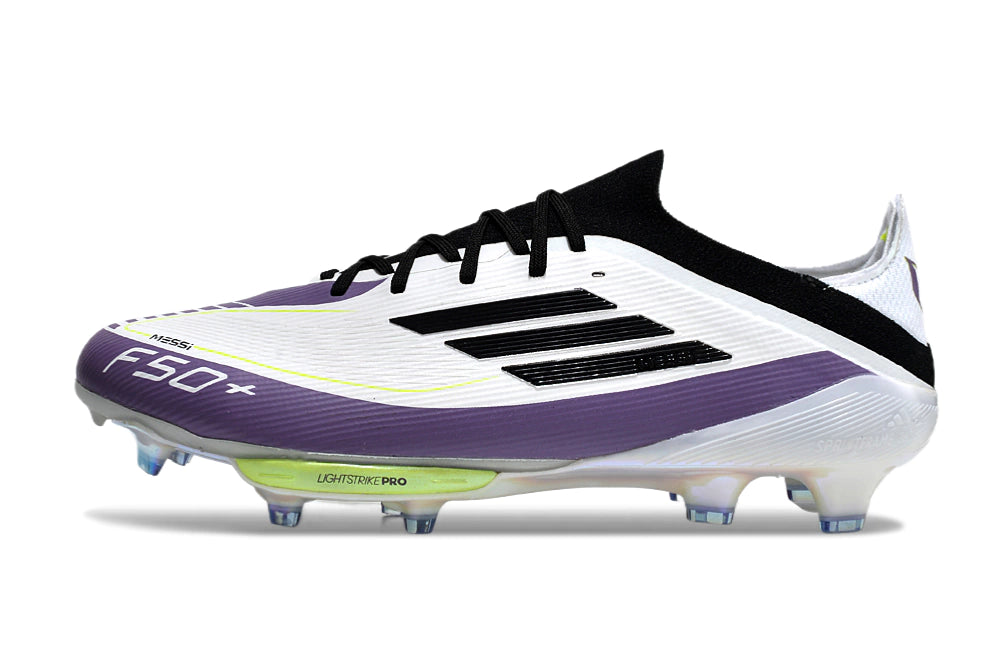 Chuteira Adidas F50.1 Elite Campo - Branco/Roxo