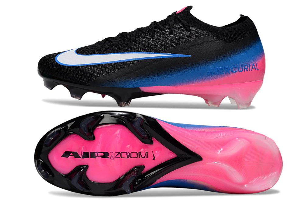 Chuteira Nike Air Zoom Mercurial Vapor 16 Elite FG - Preto/Branco