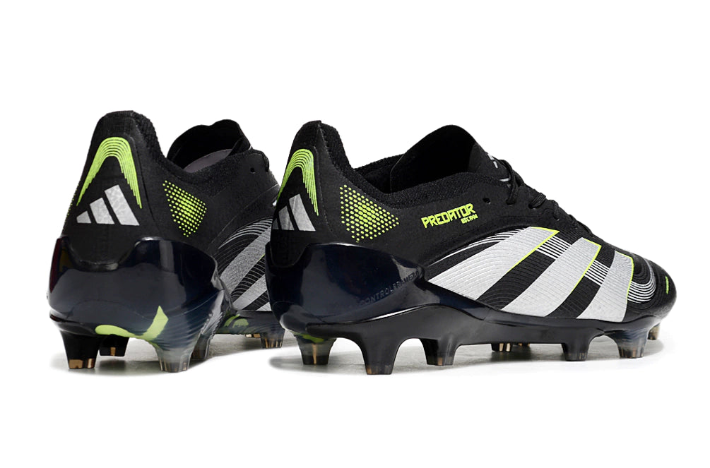 Chuteira Adidas Predator Elite 25 Campo FG - Preto/Branco