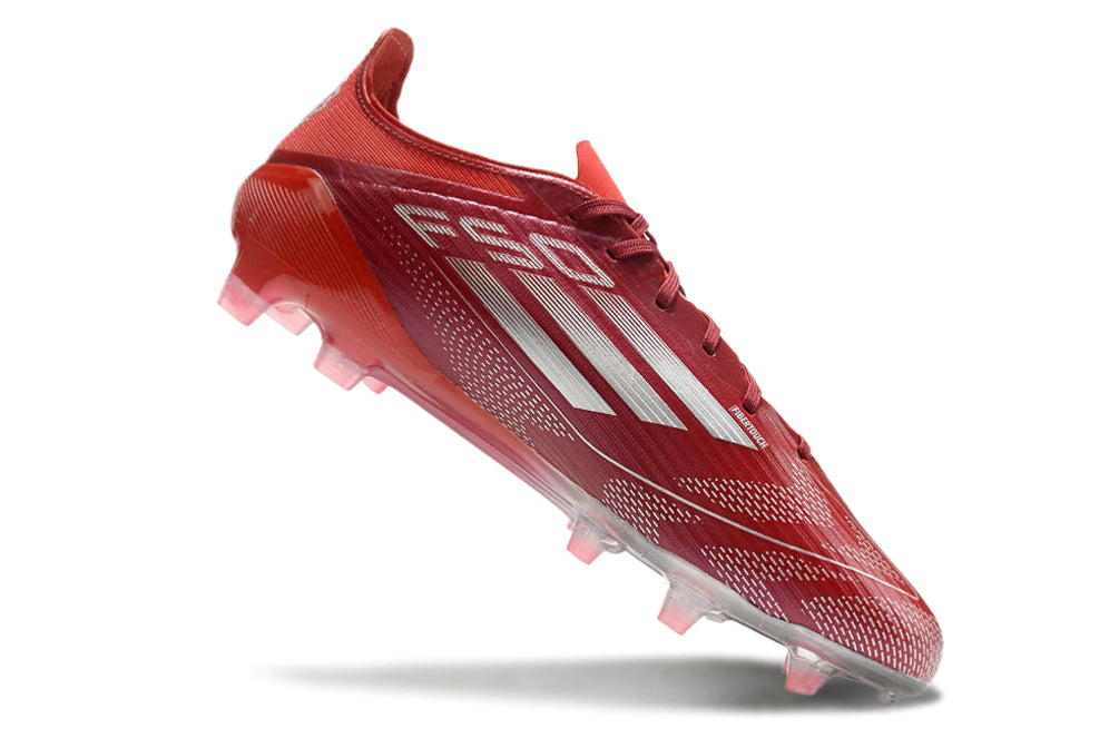 Chuteira Adidas F50 X Campo - Vermelho/Prata