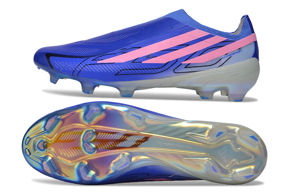Chuteira Adidas F50 Hyperfast Laceless FG - Roxo