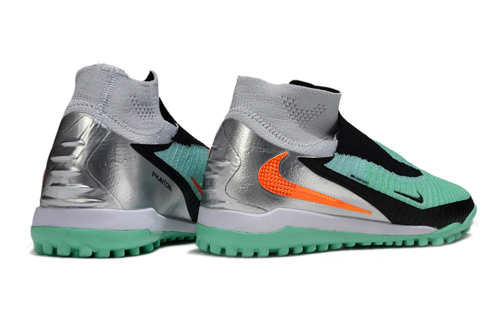 Chuteira Nike Phantom ReactX 6 Pro Botinha Society TF - Verde