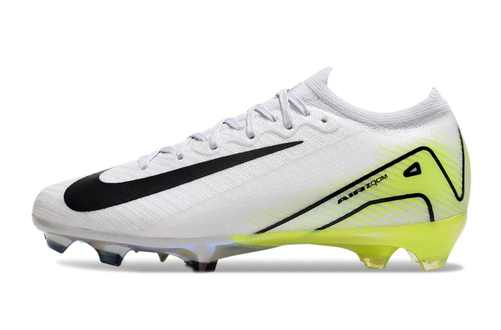 Chuteira Nike Air Zoom Mercurial Vapor 16 Elite FG - Branco/Verde
