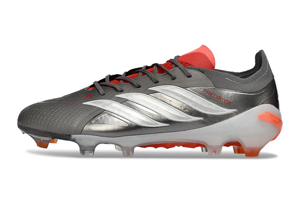 Chuteira Adidas Predator Elite 26 Campo FG - Prata