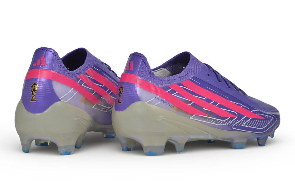Chuteira Adidas F50 Hyperfast Eltie FG - Roxo