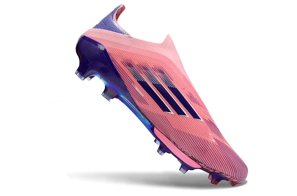Chuteira Adidas F50+ Elite Campo - Rosa