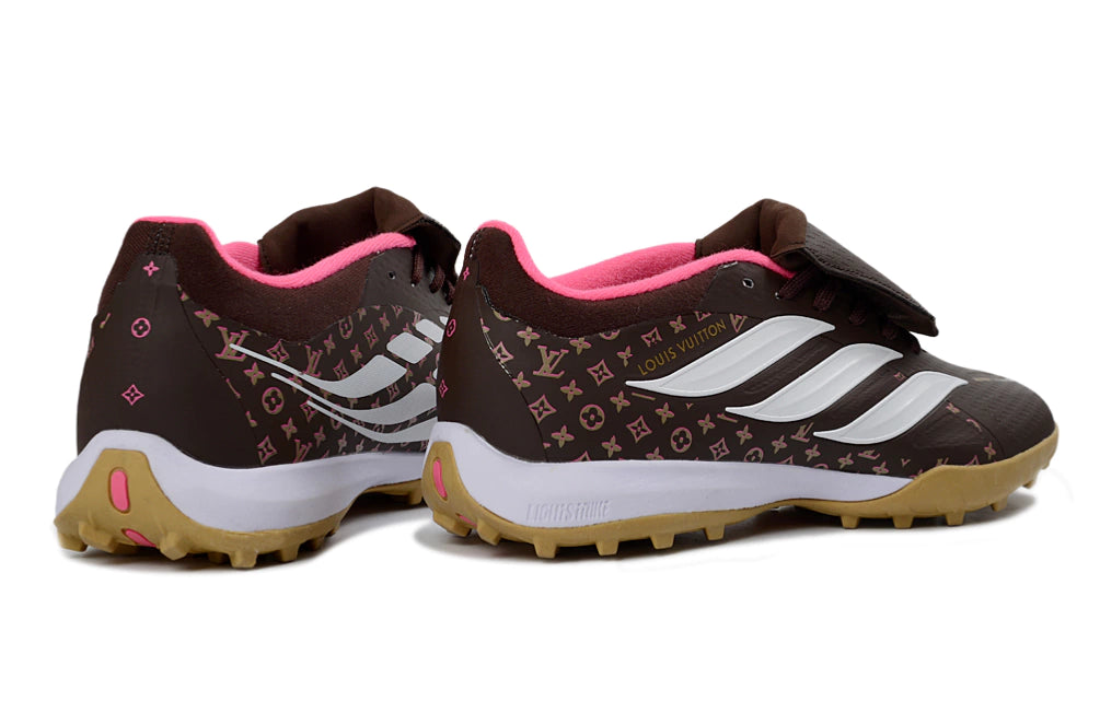 Chuteira Adidas Predator Tongue 26 Society - Marrom