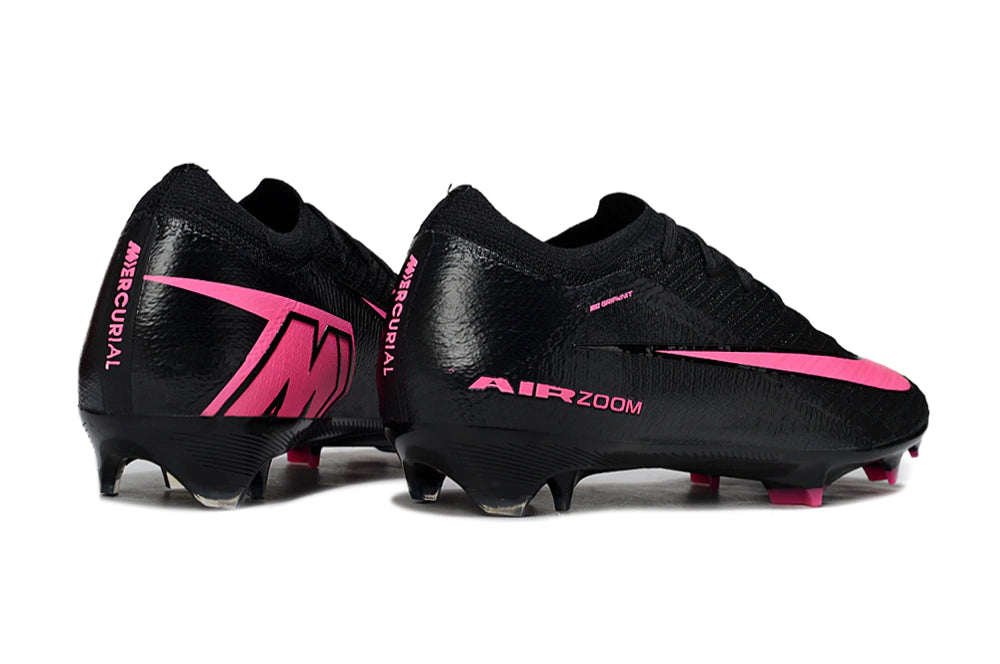 Chuteira Nike Air Zoom Mercurial Vapor 16 Elite FG - Preto/Rosa