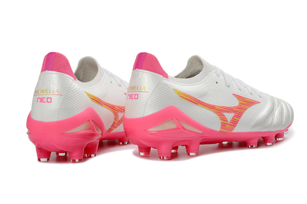 Chuteira Mizuno Morelia Neo 4 Campo - Branco