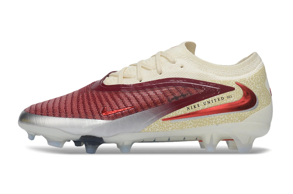Chuteira Campo NIKE Phantom 6 Elite FG - Vinho