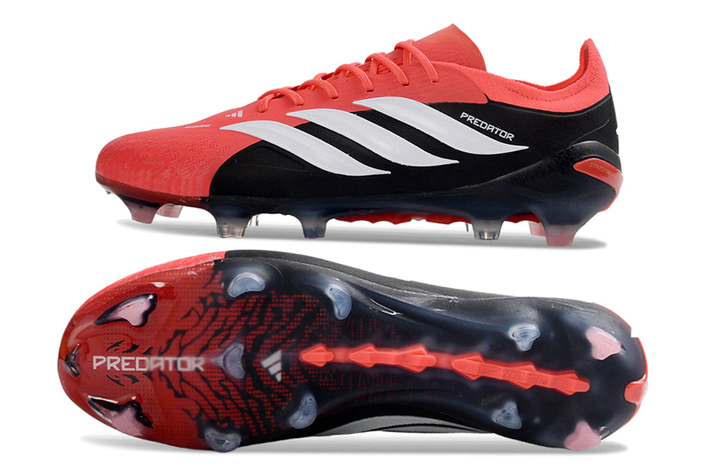 Chuteira Adidas Predator Elite 26 Campo FG - Vermelho