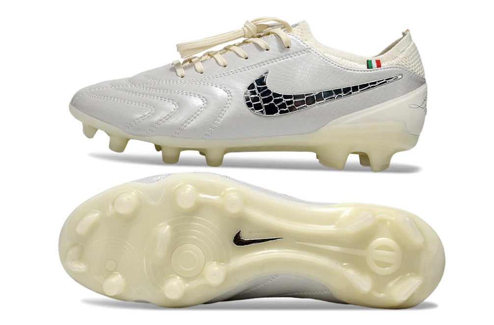 Chuteira Nike Tiempo Legend 10 Elite FG - Branca