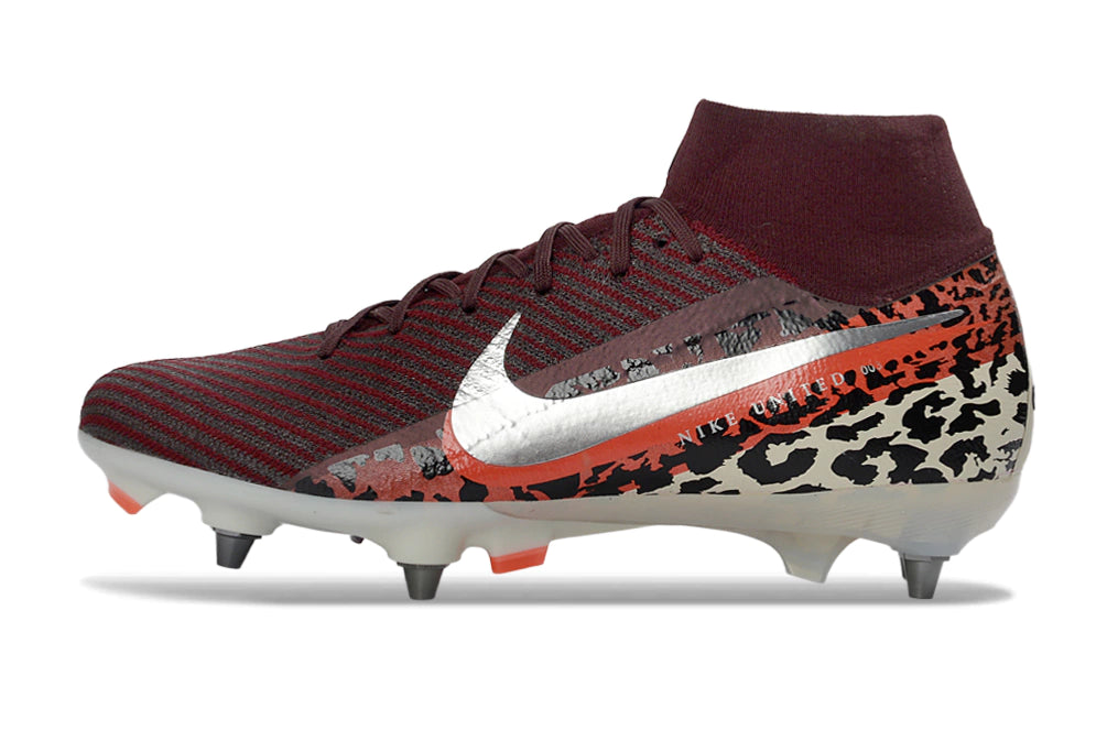 Chuteira Nike Air Zoom Mercurial Superfly 10 Elite SG - Marrom