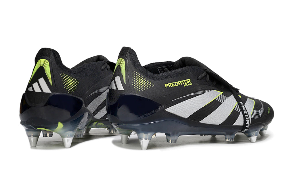 Chuteira Adidas Predator 25 Elite Tongue SG - Preto
