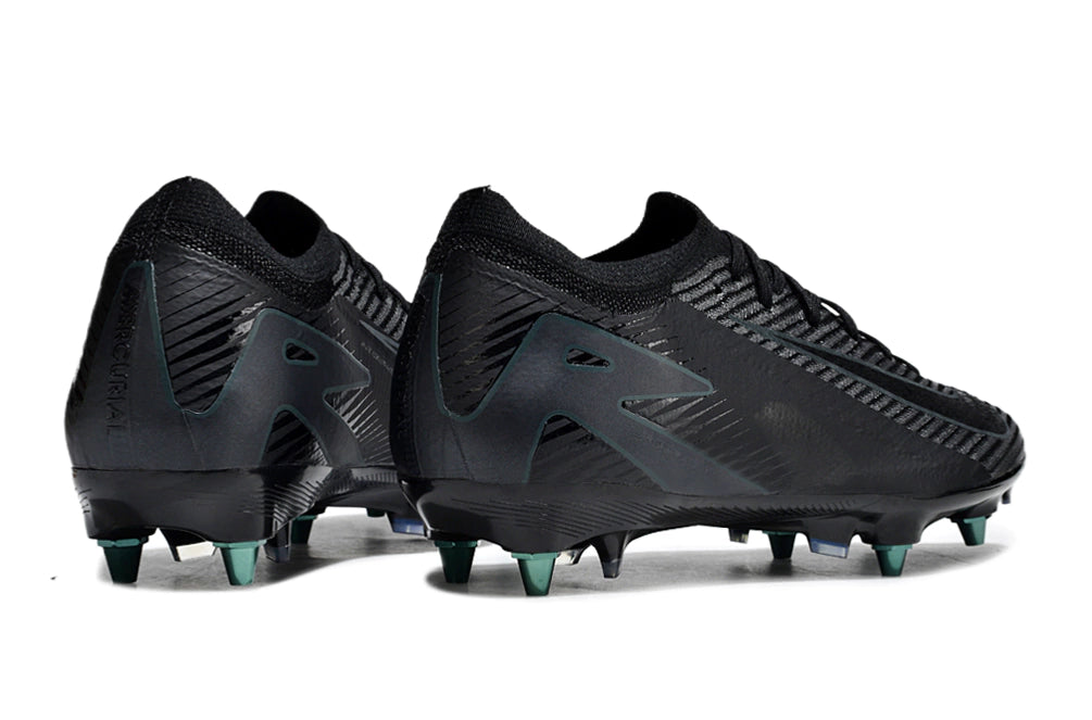 Chuteira Nike Air Zoom Mercurial Vapor 16 Elite SG - Preto/Azul/Branco