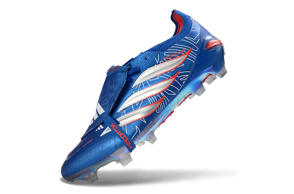 Chuteira Adidas Predator Tongue 26 Elite FG - Azul