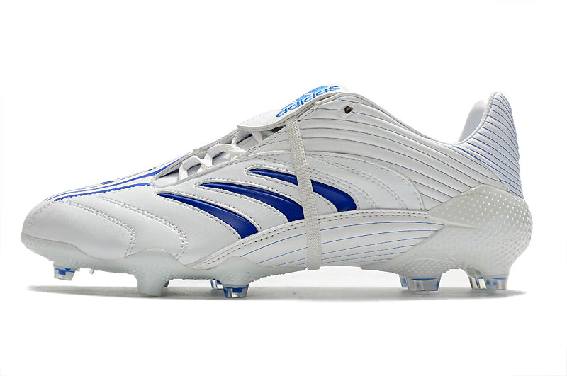 Chuteira Adidas Predator Absolute 20 FG - Branco/Azul