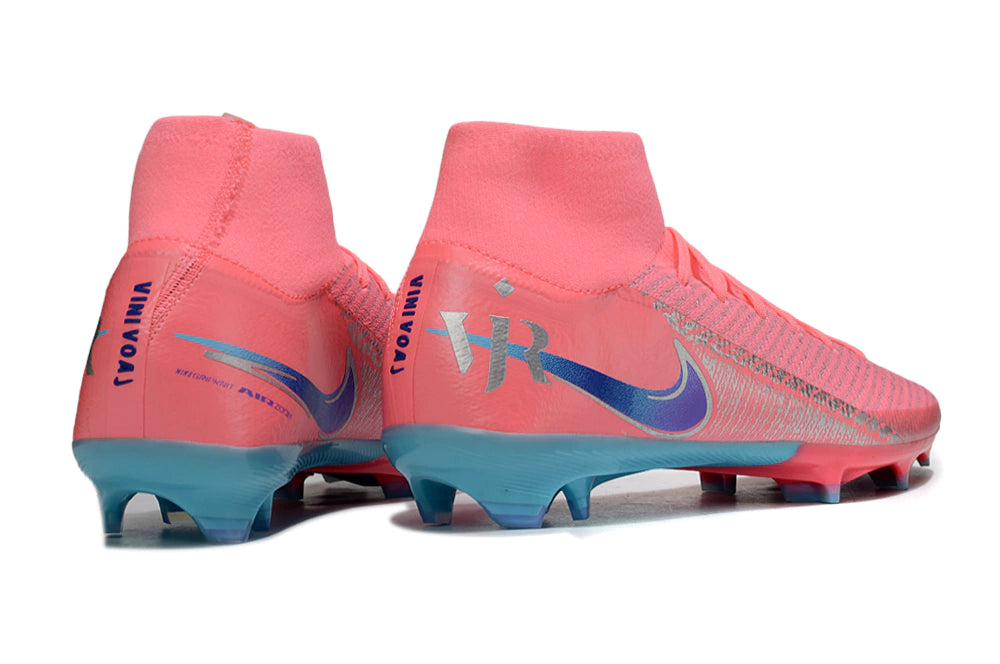 Chuteira Nike Air Zoom Mercurial Superfly 10 Elite Campo - Rosa