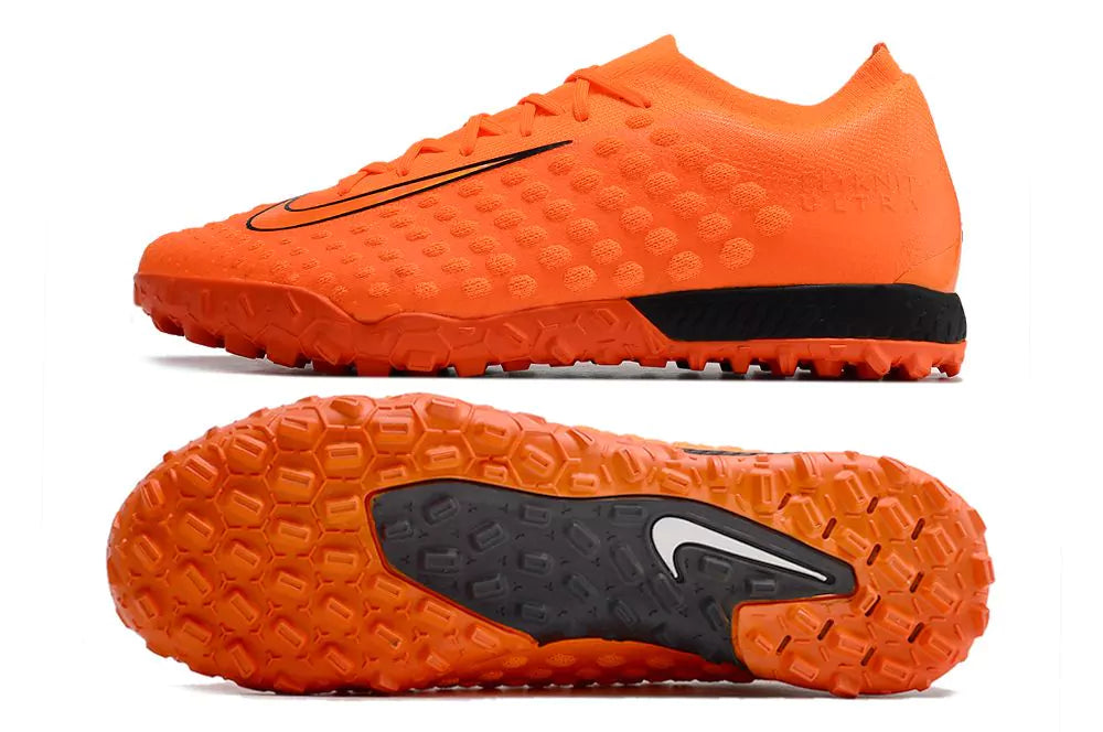 Chuteira Nike Phantom Ultra Venom Society TF - Laranja