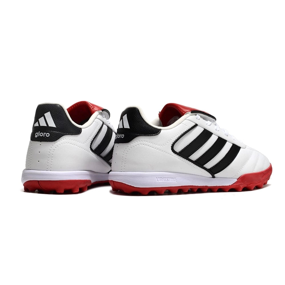 Chuteira Adidas Copa Gloro Society - Branco/Vermelho/Preto