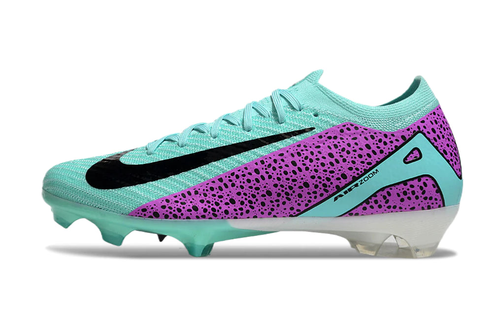 Chuteira Nike Air Zoom Mercurial Vapor 16 Elite FG - Azul/Preto/Roxo