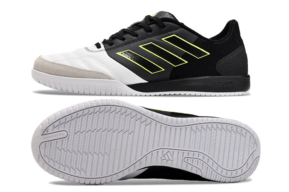 Chuteira Adidas Top Sala Futsal - Preto/Branco