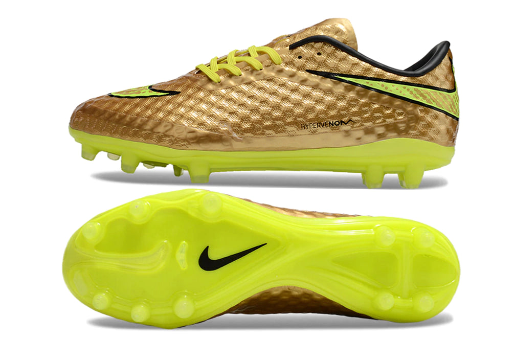Chuteira Nike Hypervenom Phantom FG "Gold"