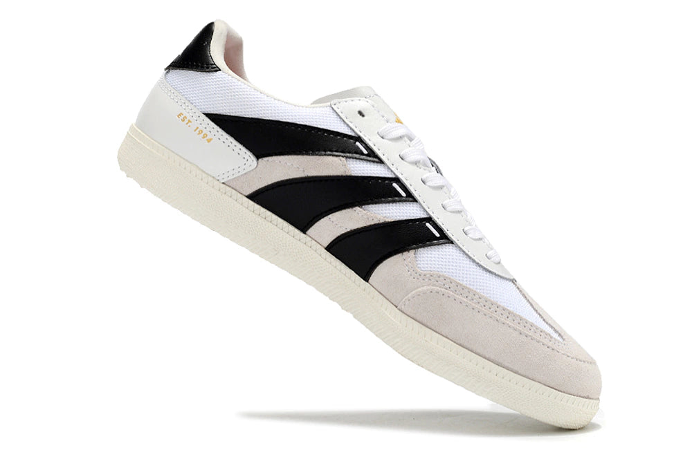 Chuteira Adidas Predator 24 League Futsal - Branco/Preto