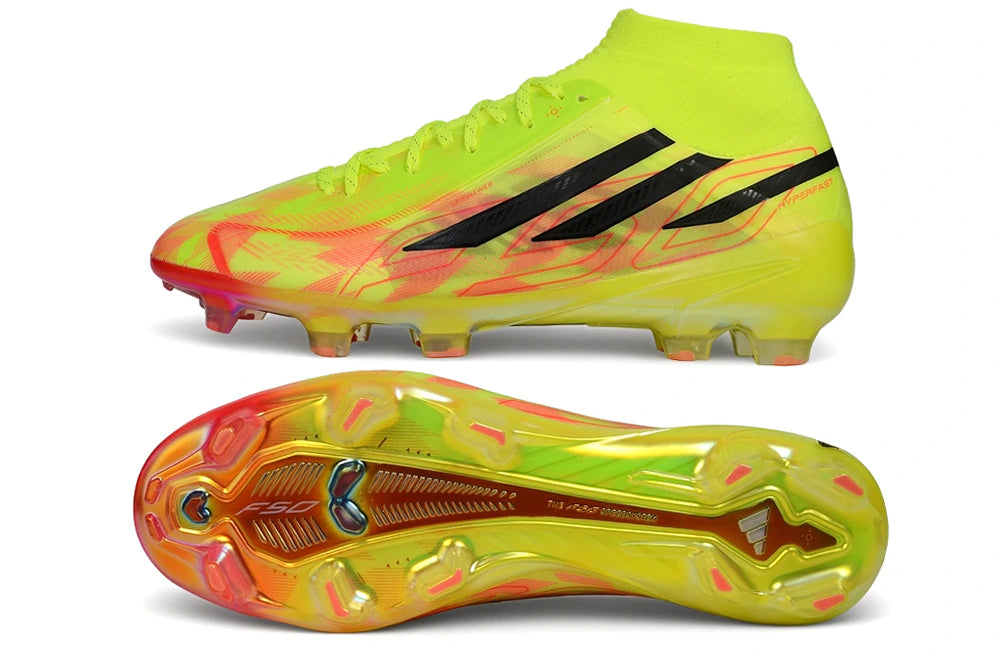 Chuteira Adidas F50 SparkFusion Elite FG - Amarelo