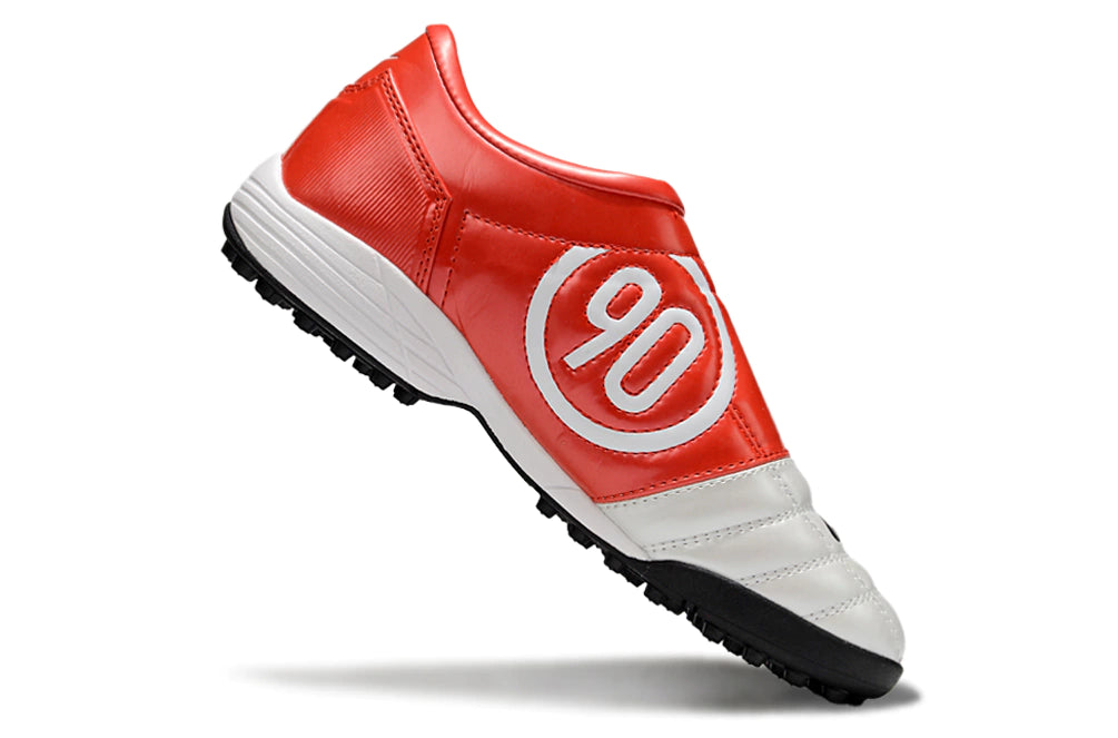 Chuteira Nike Total 90 Society - Branco/Vermelho